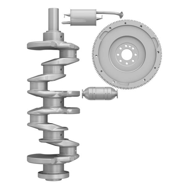 istock Letter P from car parts 1076749638
