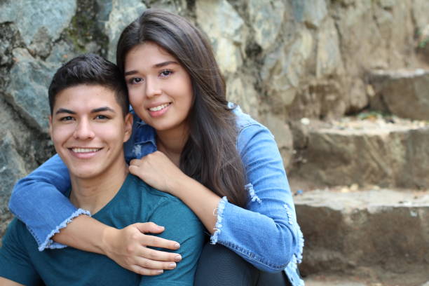 istock Young couple falling in love 1076771464