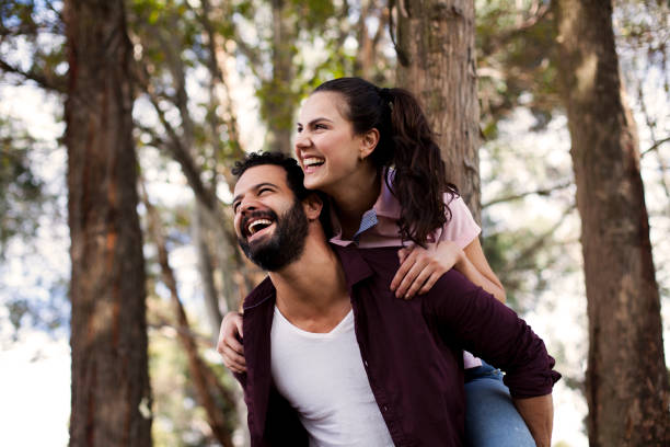 istock Couple playing in the park 1076801492