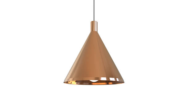 istock 3D illustration of a pendant lamp 1076805226