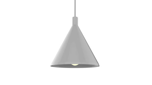3D illustration of a pendant lamp