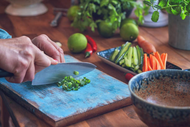 istock Preparing Spring Rolls with Vegetables and Shrimps 1076810686