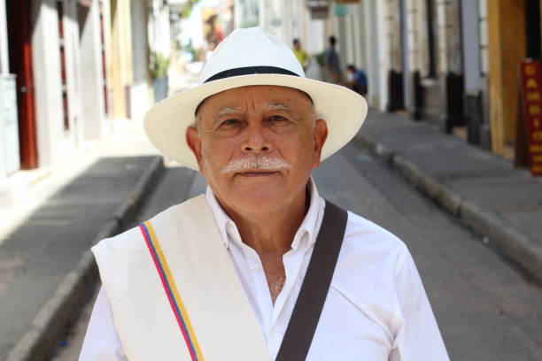 istock Classy Colombian elder man outdoors 1076815726