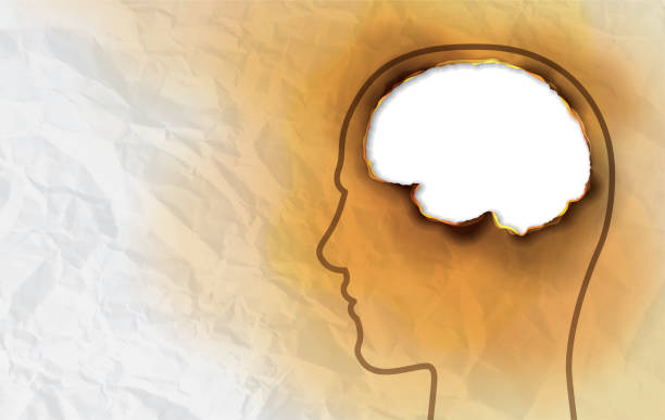 istock Anxiety Depression PTSD Mental Disorder Burned Paper Brain Human Head Hole Concept 1076818400