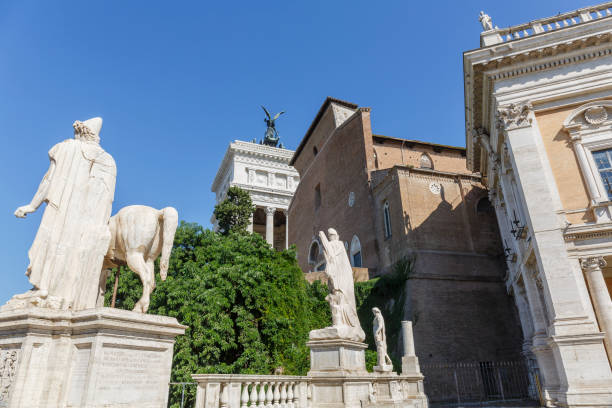 istock Piazza del Campidoglio in Rome 1076820222
