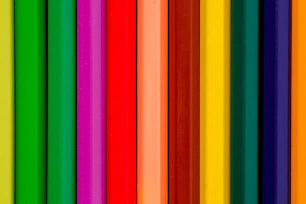 istock Color pencils close up. The concept of drawing tools. Texture. 1076825710