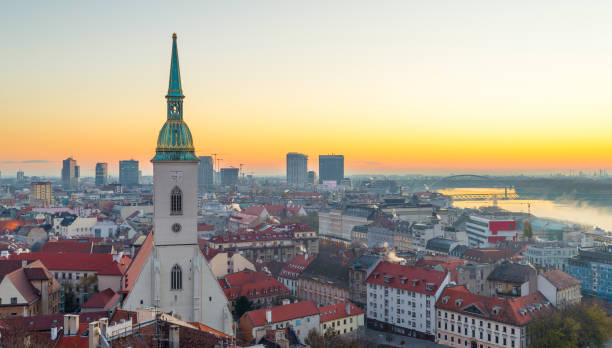 istock St. Martin's cathedral in Bratislava, Slovakia. 1076837506