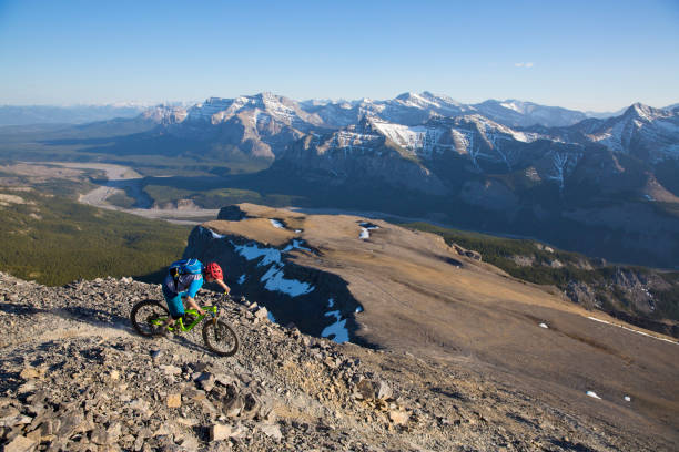 istock Enduro Mountain Biking in Canada 1076846288