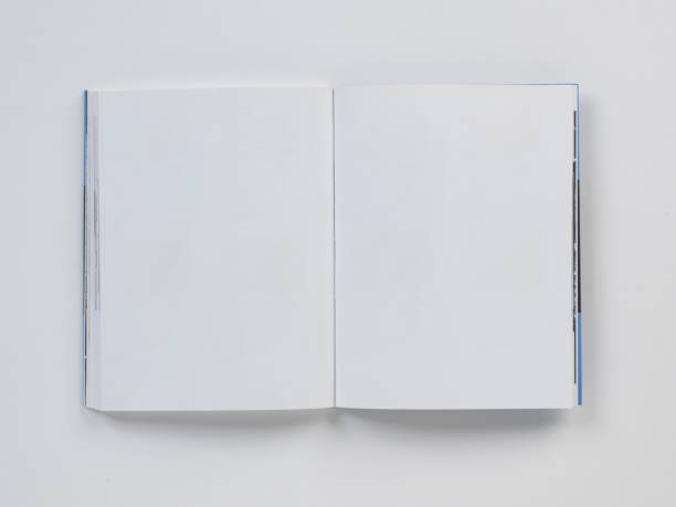 istock Mock-up magazines, book or catalog on white background. 1076857584