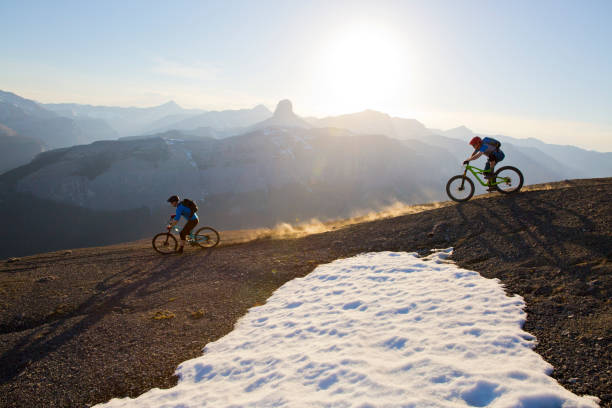 istock Mountain Bike Adventure Canada 1076858416