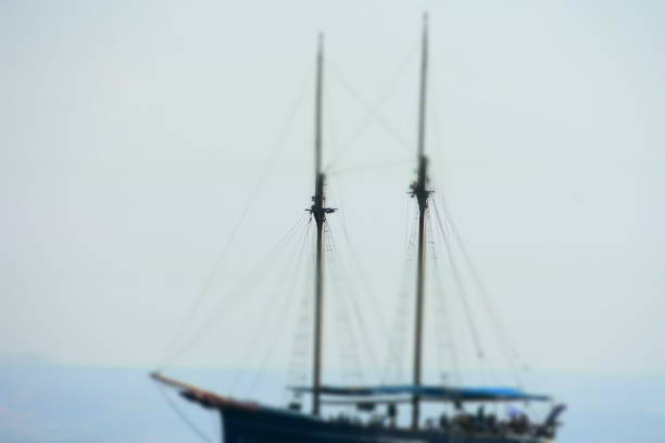 Sailing in caribean sea