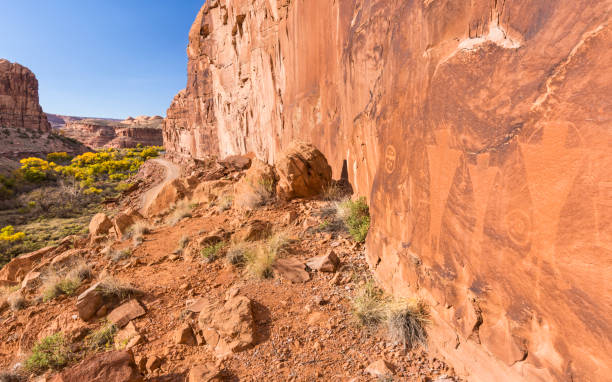 istock Kane Springs Canyon Petroglyphs 1076878200