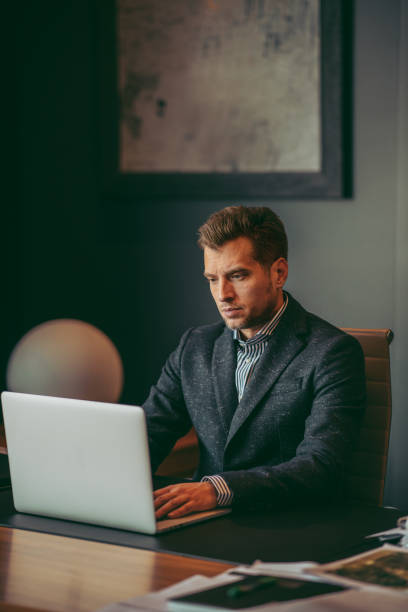 istock Young businessman in office 1076881756