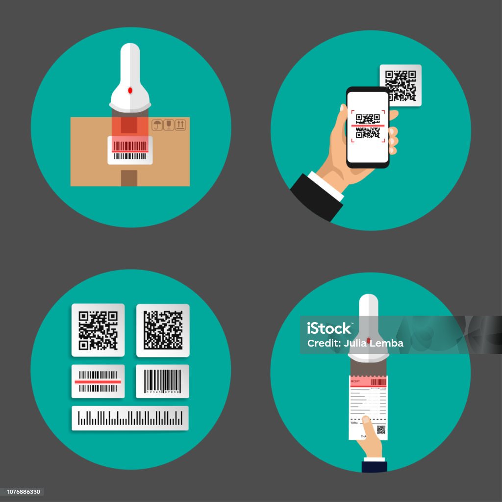 Code Scanning Infographics Stock Illustration - Download Image Now ...