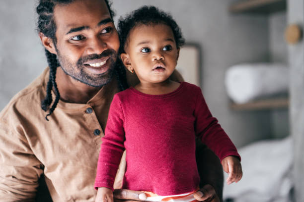 istock Taking a work break for being with baby girl 1076888986