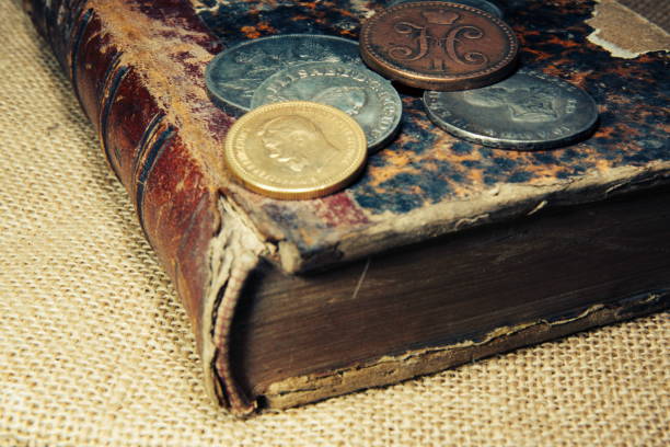 istock Old coins and money.Numismatic.Collection.Russian Empire 1076889676