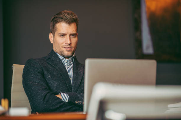 istock Young businessman in office 1076891100