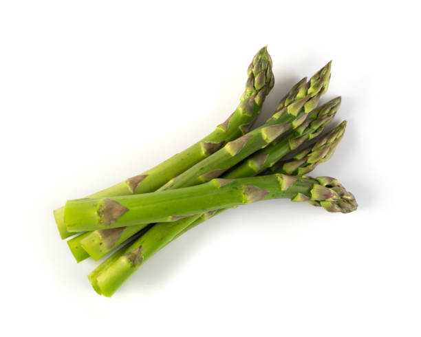 istock Bunch of Raw Garden Asparagus 1076893854