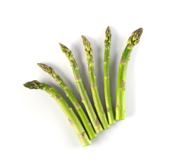 istock Bunch of Raw Garden Asparagus 1076893866