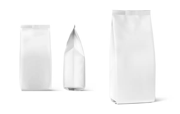 istock Set of mockup bags isolated on white background. 1076903246