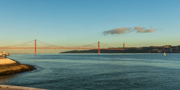 istock view of tejo bridge in Lisbon 1076907350