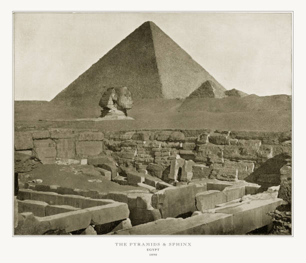 The Pyramids and Sphinx, Cairo, Egypt, Antique Egypt Photograph, 1893 Antique Egypt Photograph: The Pyramids and Sphinx, Cairo, Egypt, 1893. Source: Original edition from my own archives. Copyright has expired on this artwork. Digitally restored. cairo photos stock pictures, royalty-free photos & images