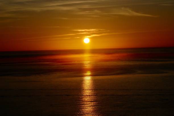 istock Sunset on the sea 1076918680