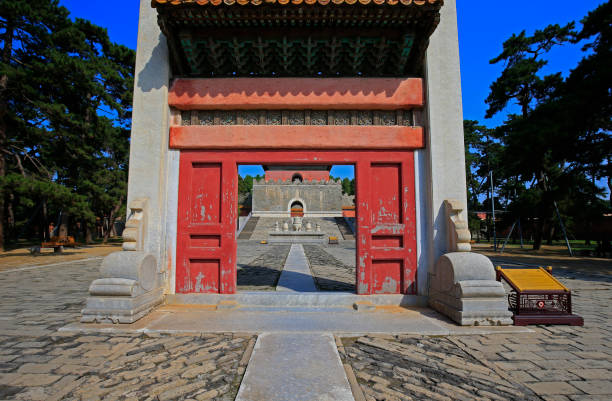 istock Very ancient buildings in China 1076921808