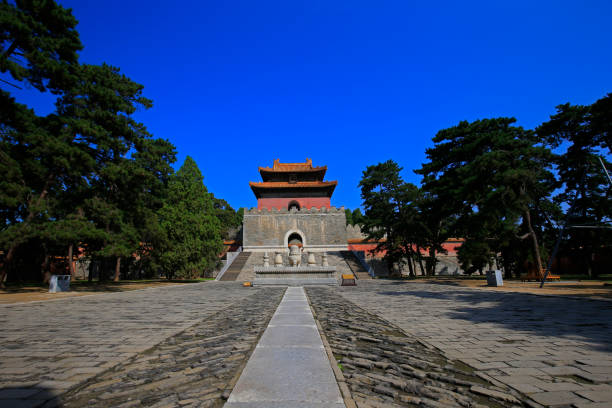 istock Very ancient buildings in China 1076921930
