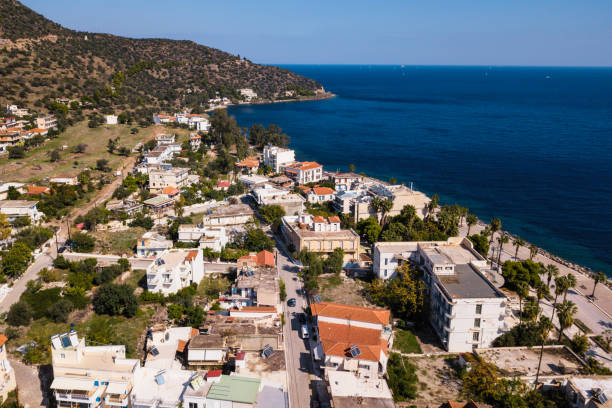 istock Methana coastline in Aegean sea, Greece. 1076932192