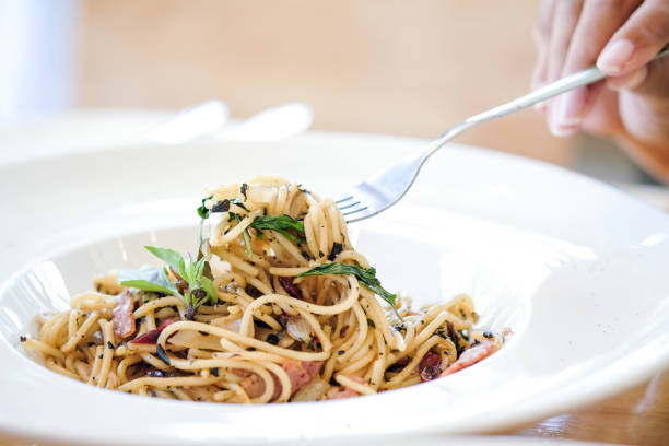 istock food Delicious spaghetti 1076956782