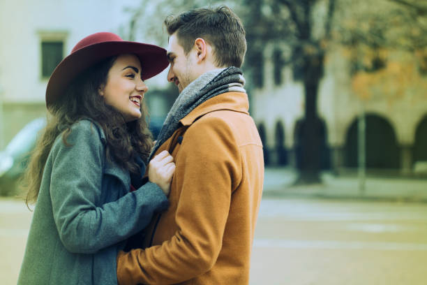 istock Young couple having some good time together 1076968106