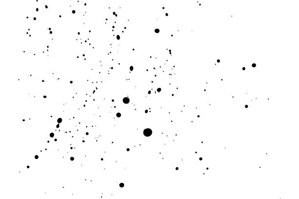 istock Grunge distress calligraphy ink stains. Black ink blow explosion. Splatter background. Grunge ink paint splats, blots and splashes. Black calligraphy ink splats. Spray paint drops. 1076986260