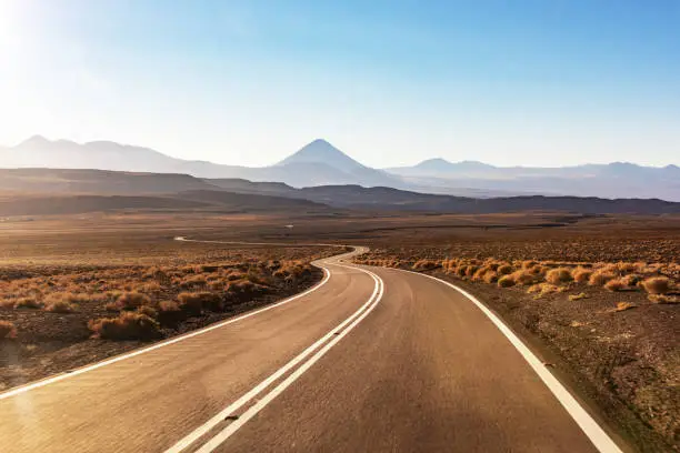 Photo of Highway in Atacama desert