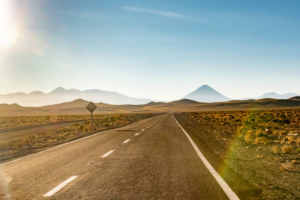 istock Highway in Atacama desert 1077021920
