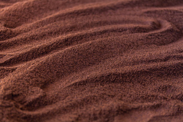 Ground coffee. Texture Background. Shallow depth of field Ground coffee. Texture Background. Shallow depth of field. Stock photo texture cafe stock pictures, royalty-free photos & images
