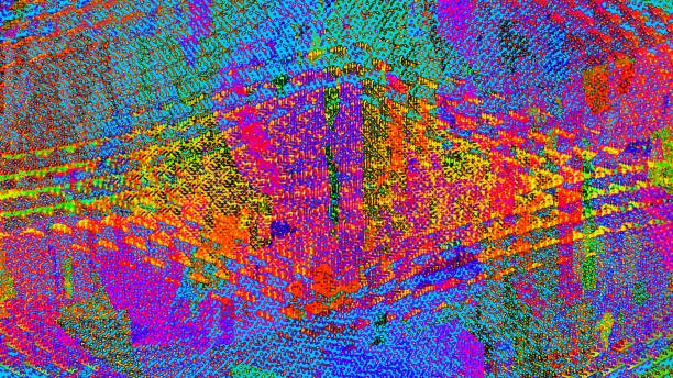 istock Colorful glowing background. Stylish abstract graphic. 1077030746