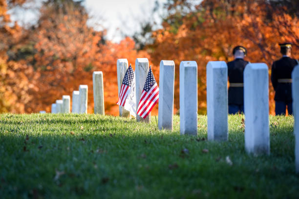 istock Arlington National Cemetery. Veterans Day 1077039146
