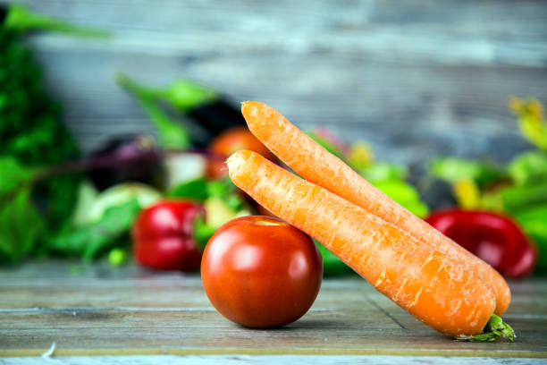 istock Healthy Fresh Mix of Raw Vegetable Composition 1077052874