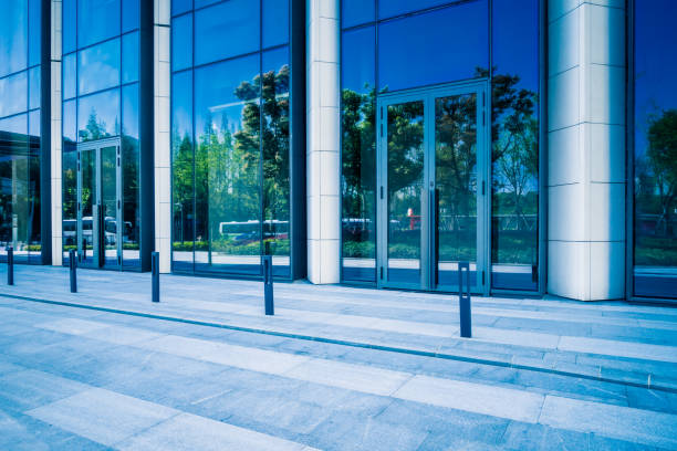 istock Modern building outdoors 1077069034