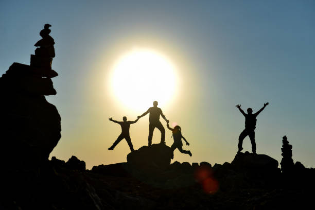 istock strong and unusual mountaineers 1077077222