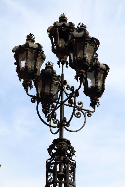 istock street lamp and blue sky 1077078140