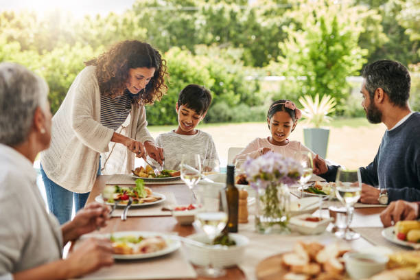 istock Thanks for cutting my food mom 1077088852