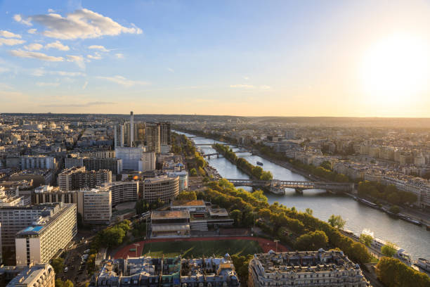 istock The view on Seine river, Paris 1077091482