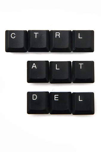 teclas del teclado - ctrl, alt, del photo