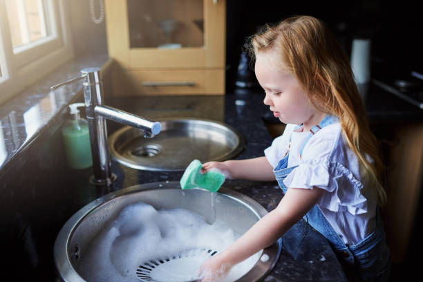 istock She's so helpful around the house 1077097622