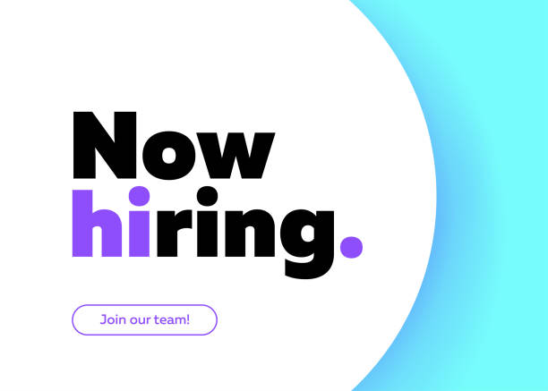 istock Now Hiring Vector Background. Trendy Bold Black Typography. Job Vacancy Card Design. Join Our Team Minimalist Poster Template, Looking for Talents Advertising, Open Recruitment Creative Ad. 1077105028