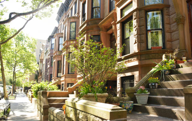 istock Brownstone, Park Slope, Brooklyn, NYC. 1077105270