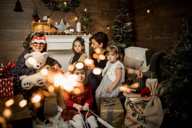 istock Family Christmas day 1077111658