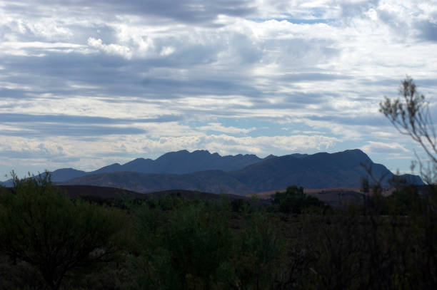 istock View of Wilpena Pound from Hawker, SA, Australia 1077125022